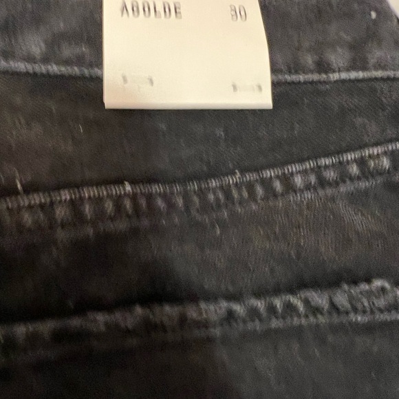 Black redone distressed jeans - Picture 3 of 3